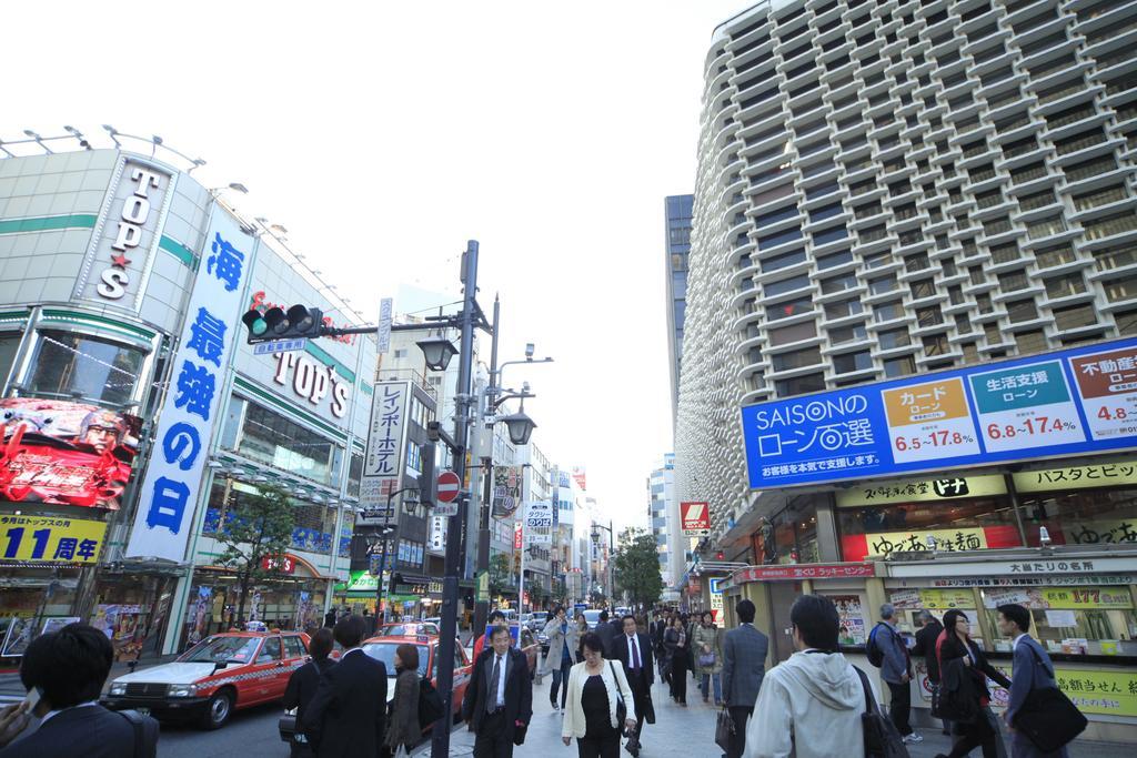 Sotetsu Fresa Inn Shimbashi-Karasumoriguchi Tokyo Ngoại thất bức ảnh